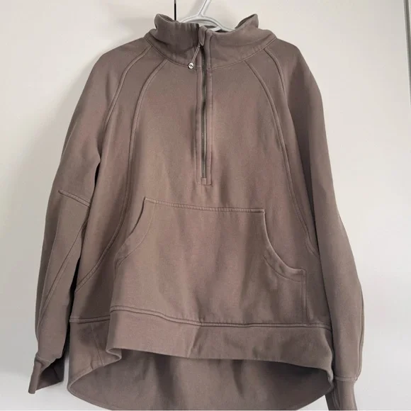 lululemon quarter zip funnel neck scuba - long - Picture 1 of 2